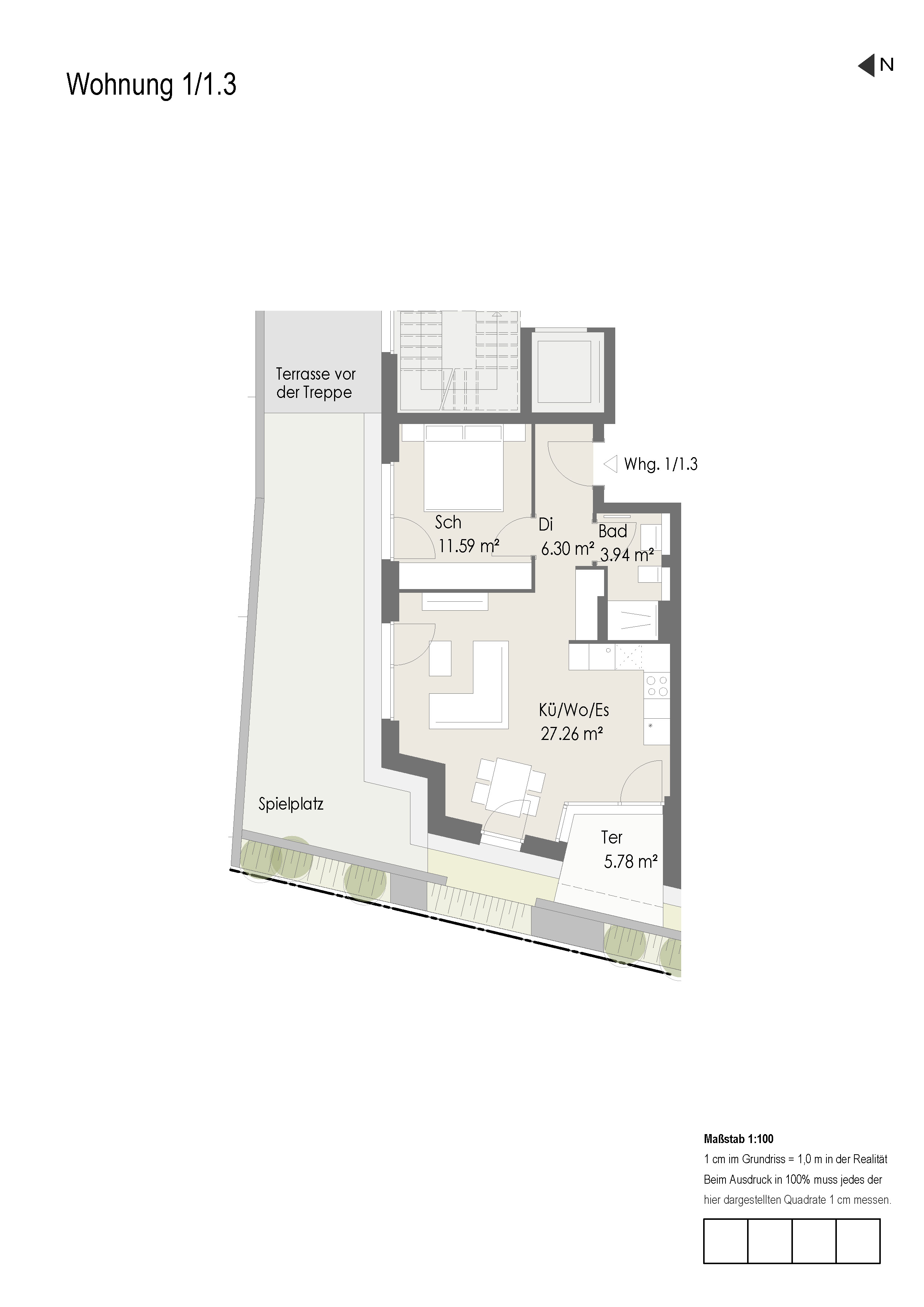 Wohnung Plan