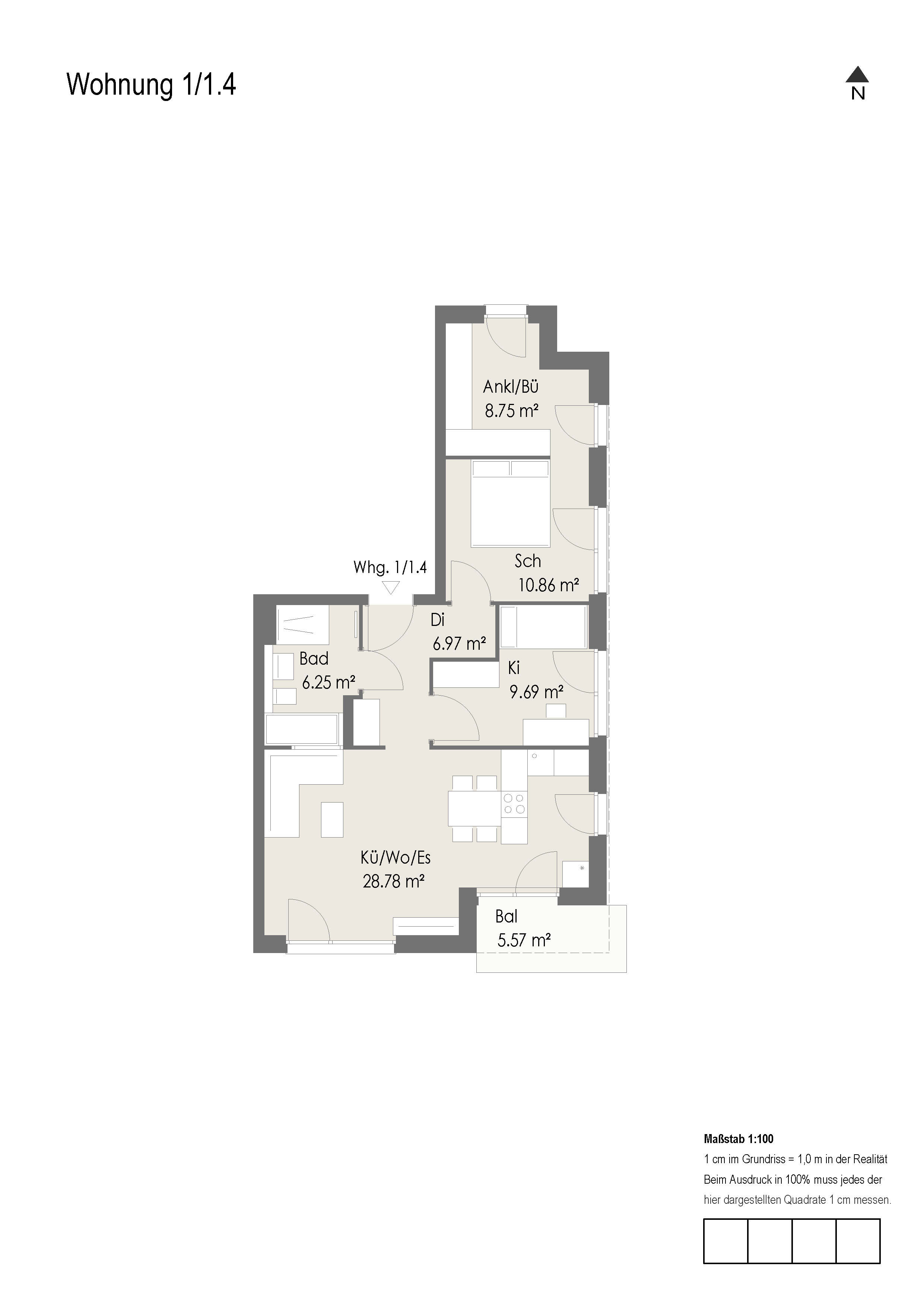 Wohnung Plan