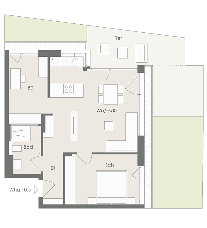 Wohnung Plan