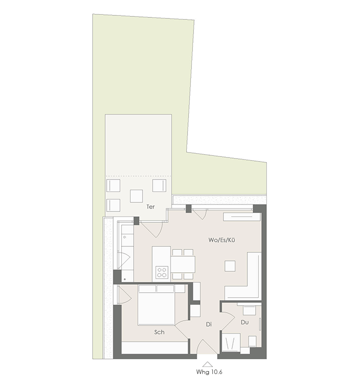 Wohnung Plan