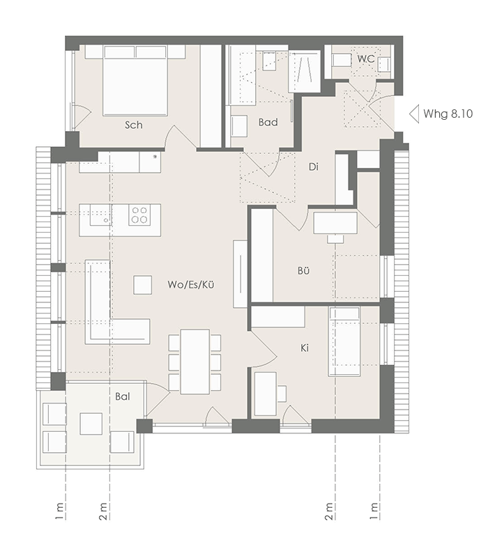 Wohnung Plan