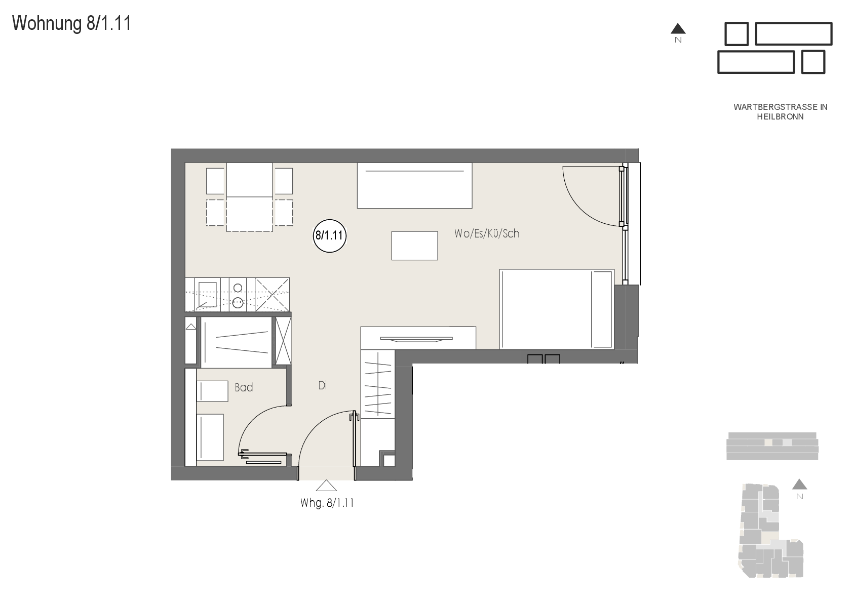 Wohnung Plan