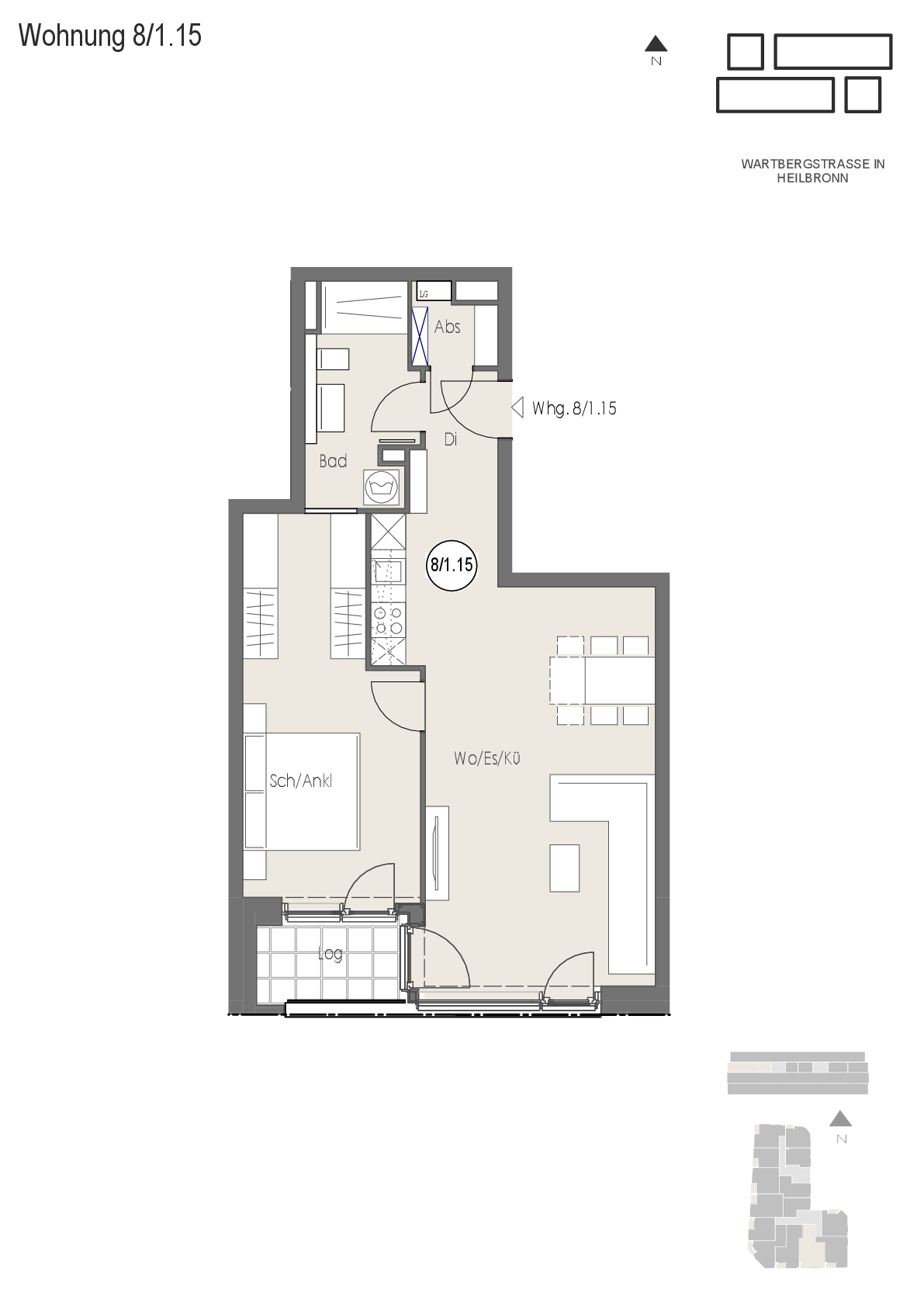 Wohnung Plan