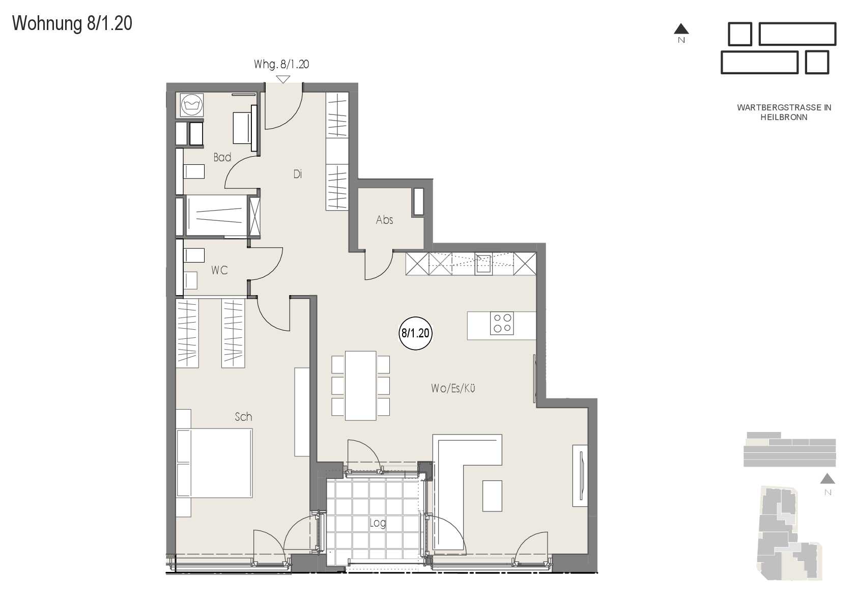 Wohnung Plan