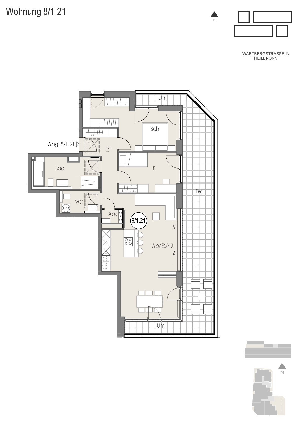 Wohnung Plan