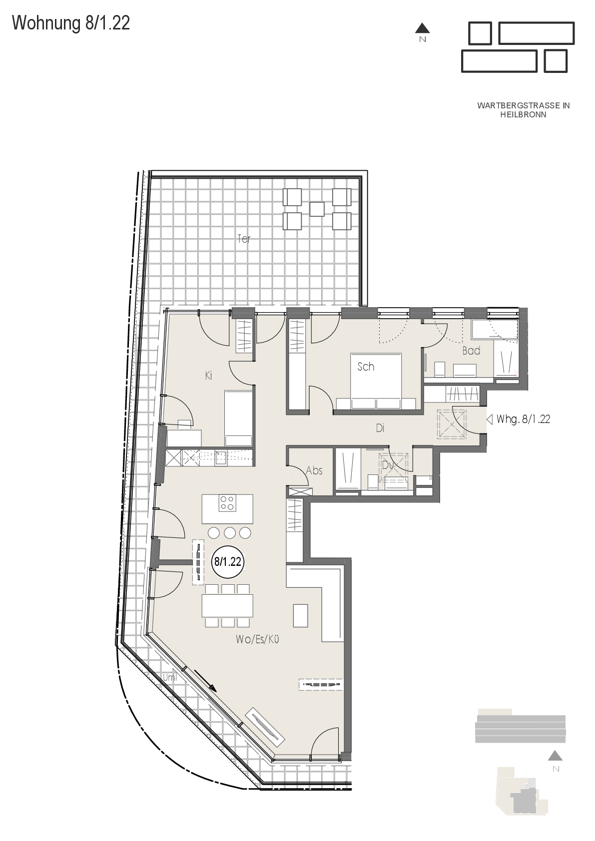 Wohnung Plan