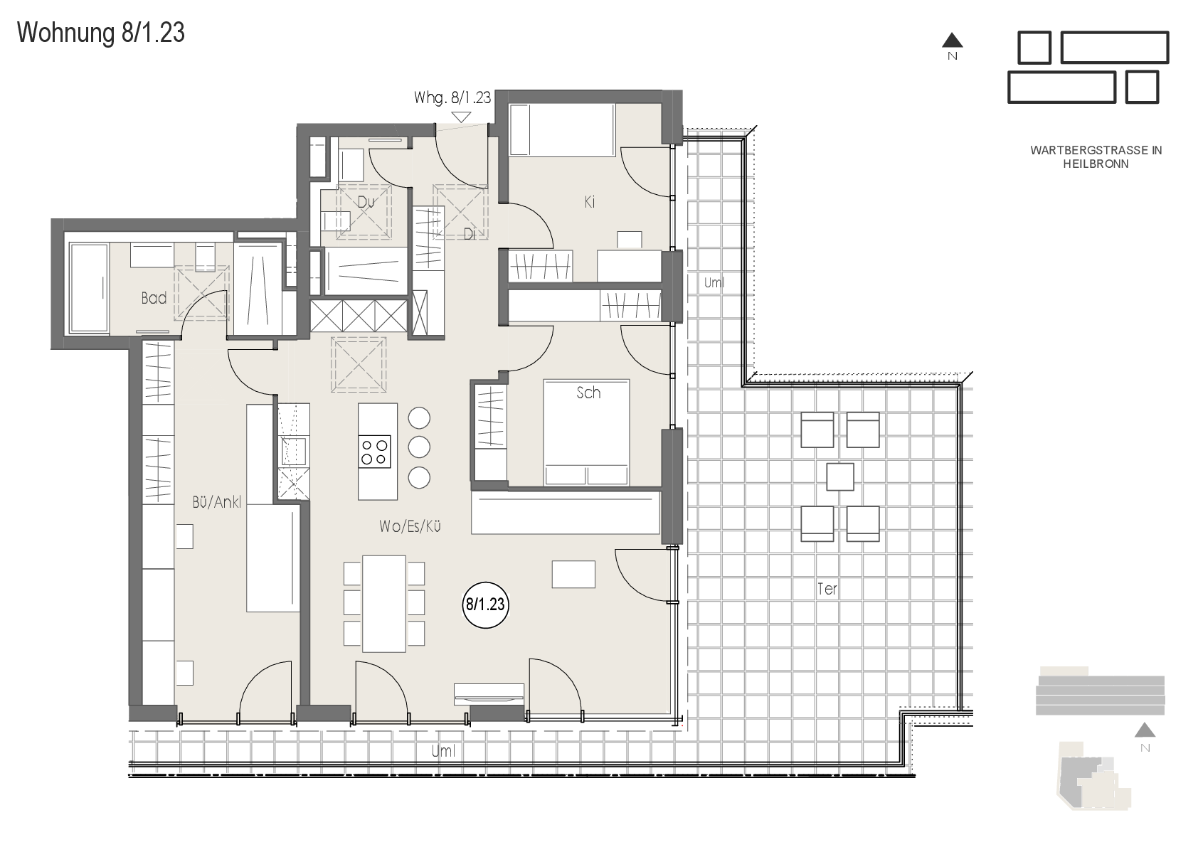 Wohnung Plan