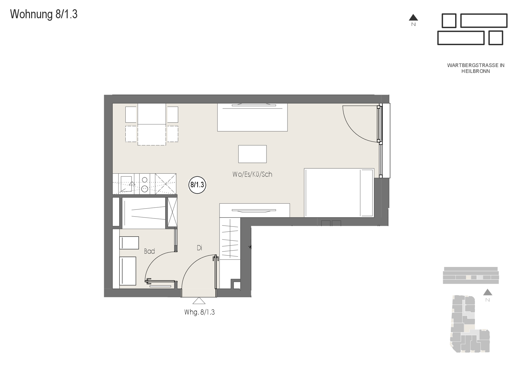 Wohnung Plan