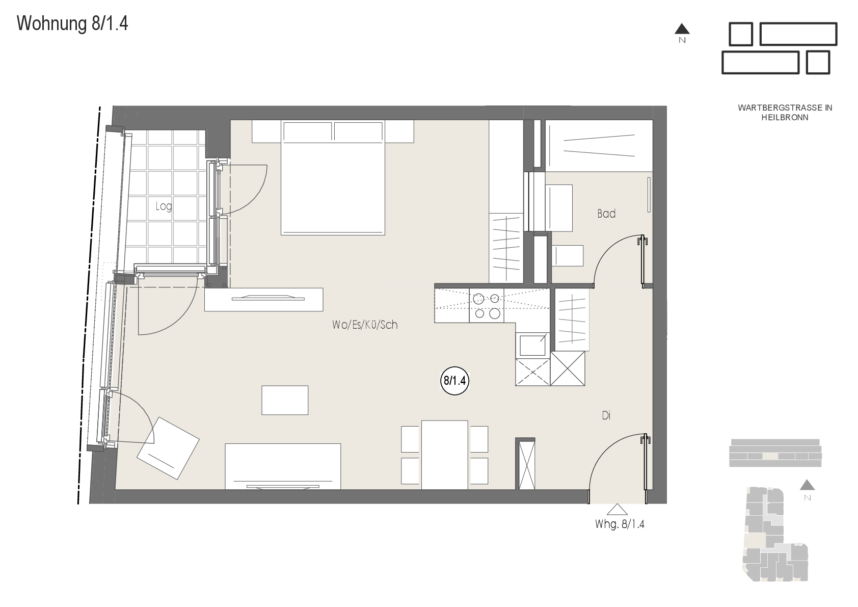 Wohnung Plan