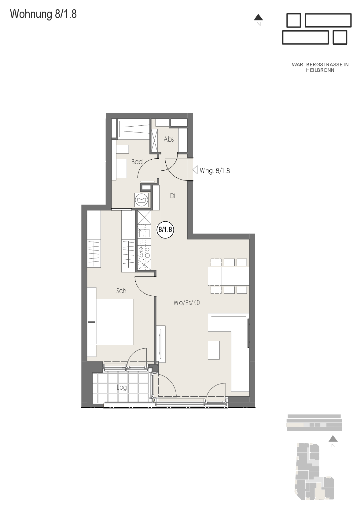 Wohnung Plan