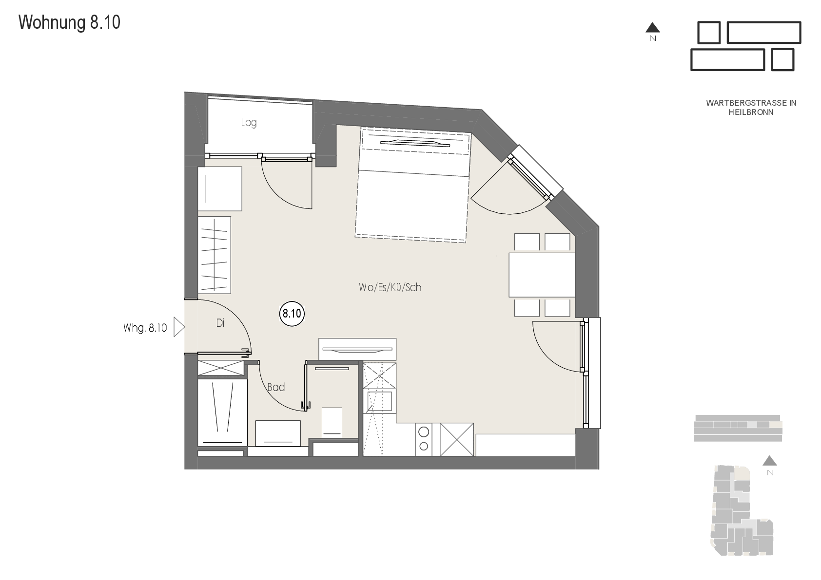 Wohnung Plan