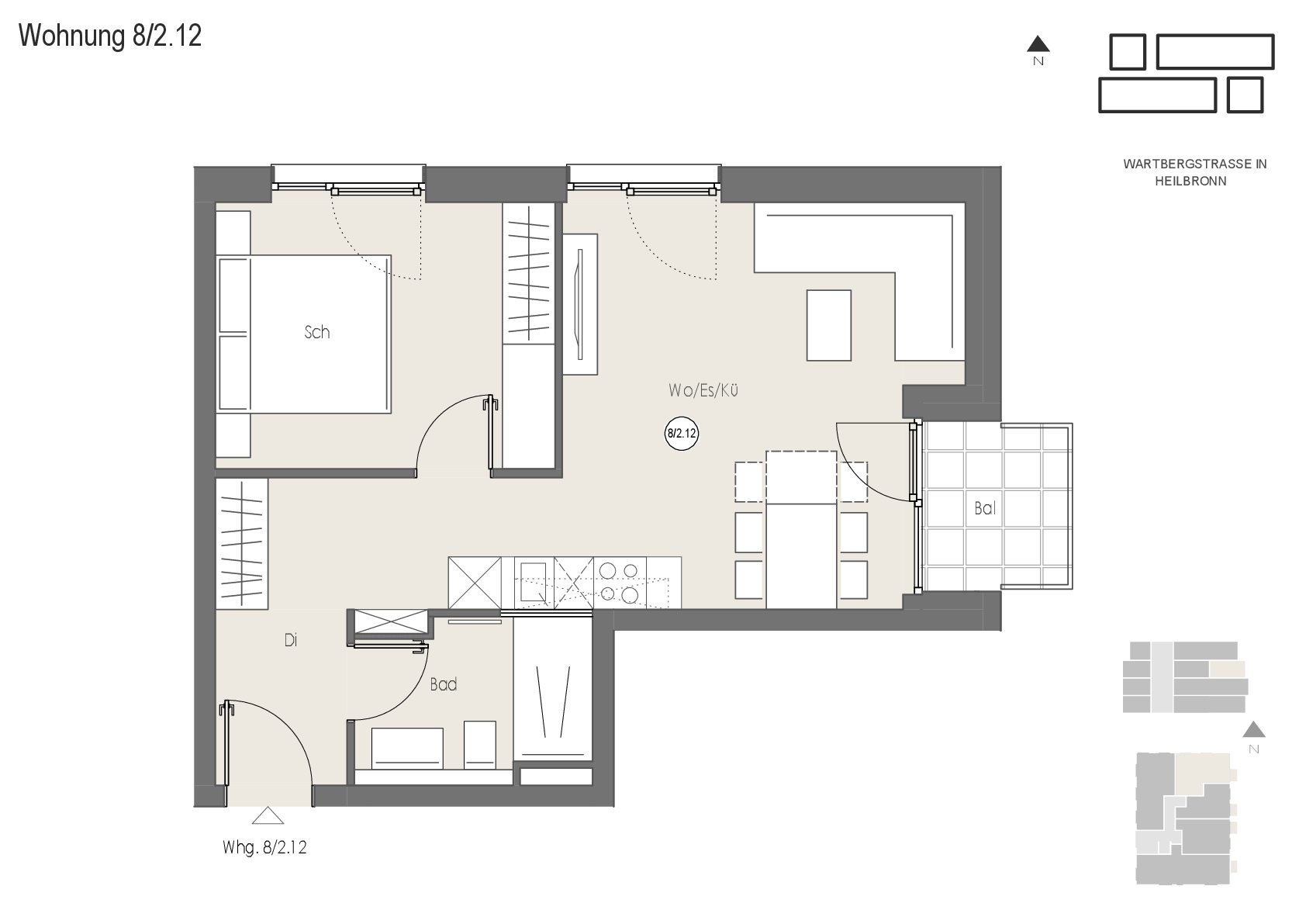 Wohnung Plan