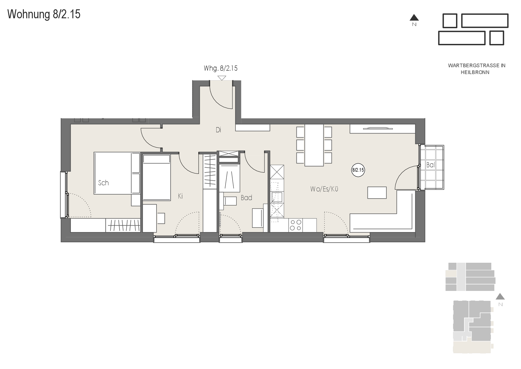 Wohnung Plan