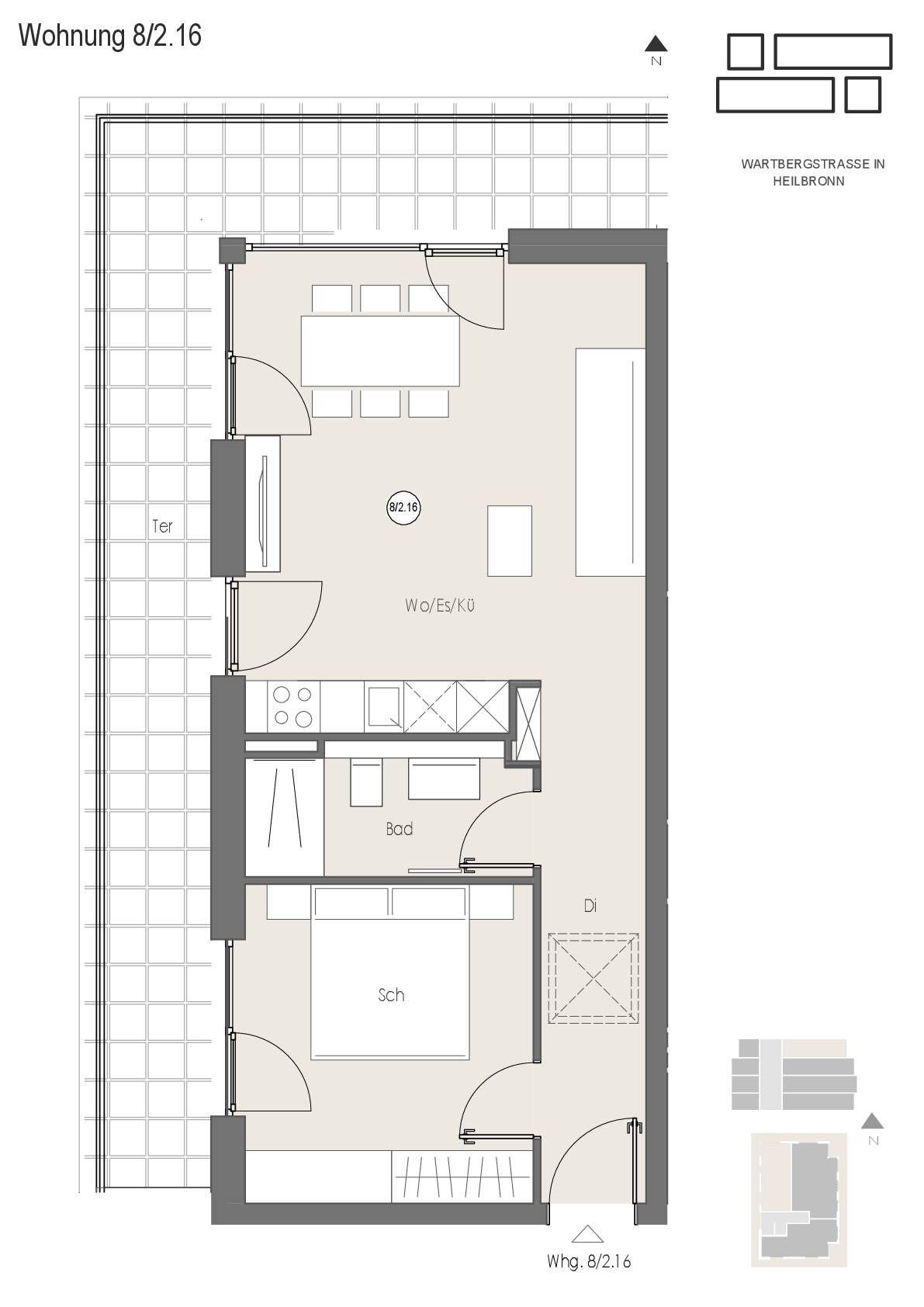 Wohnung Plan