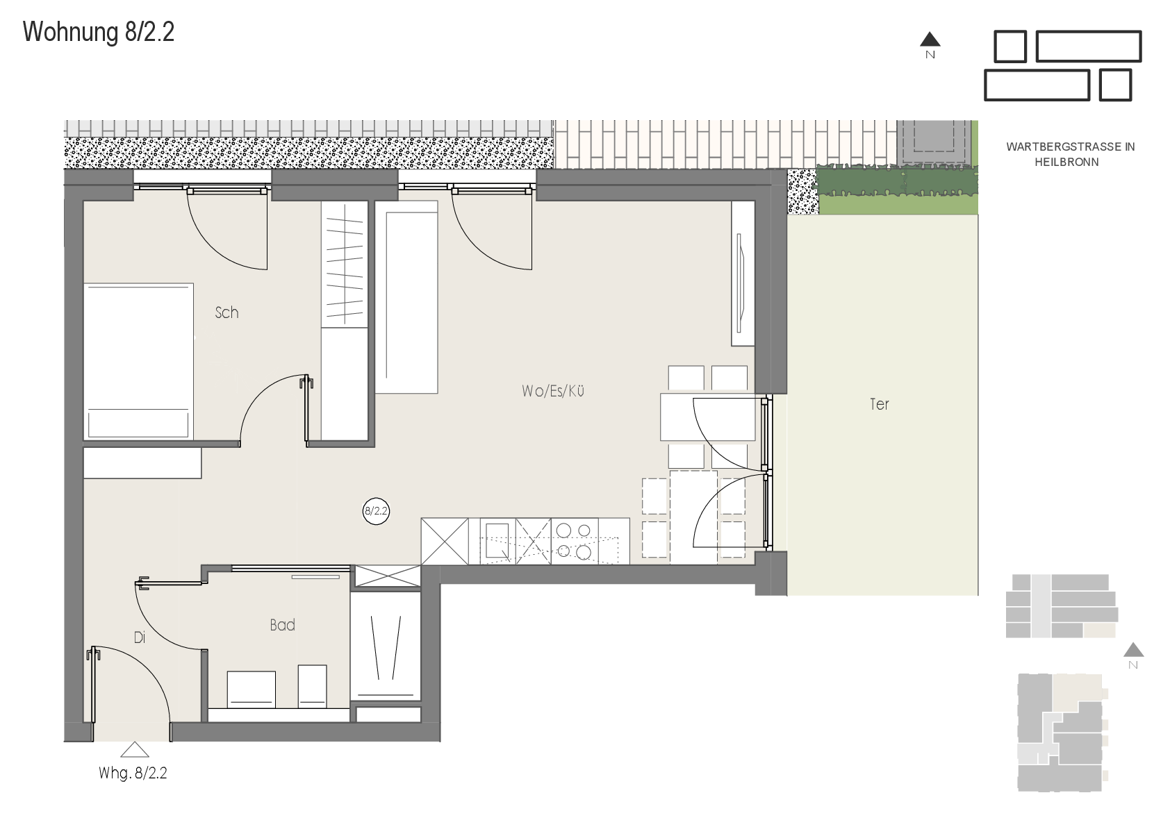 Wohnung Plan