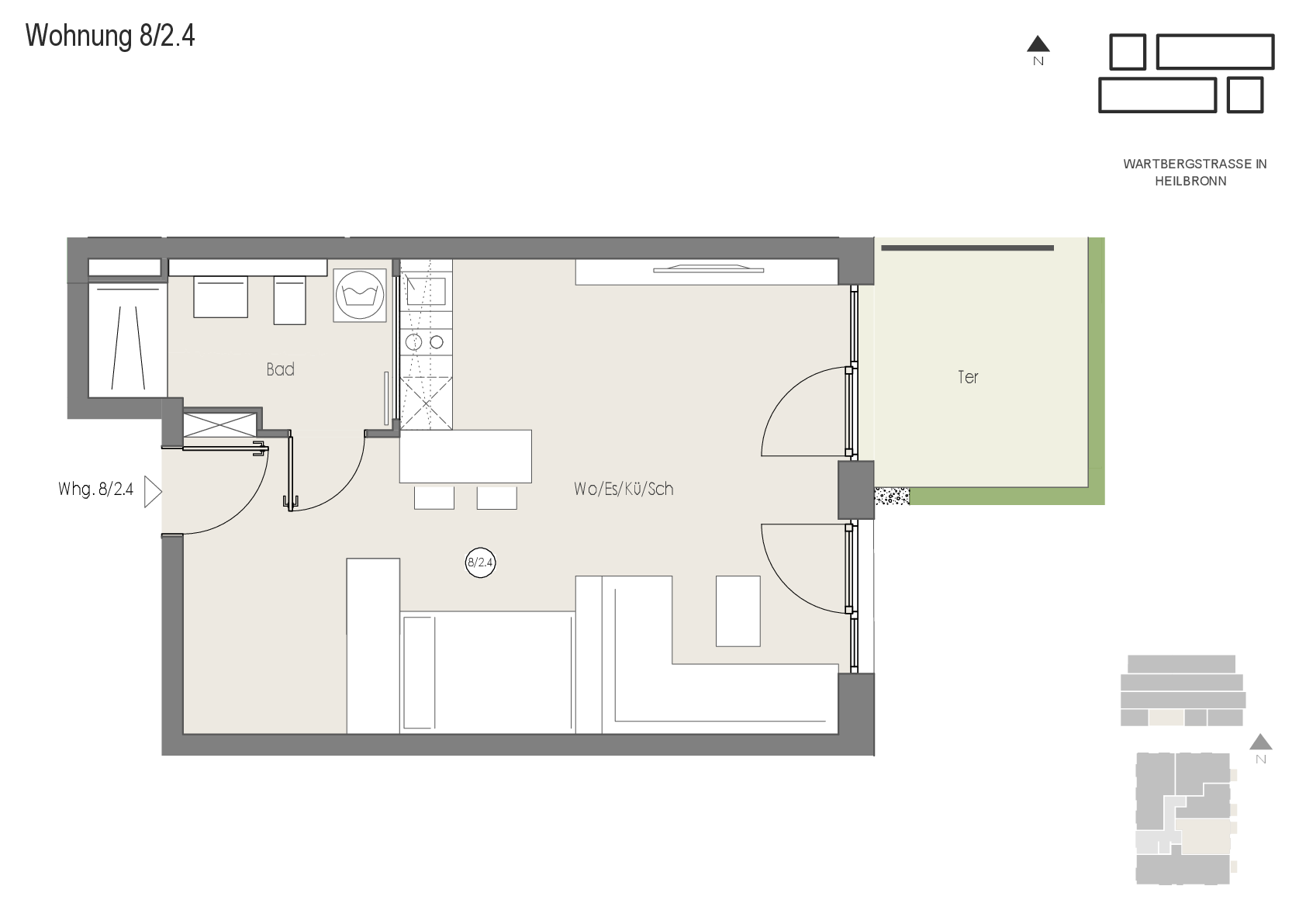 Wohnung Plan