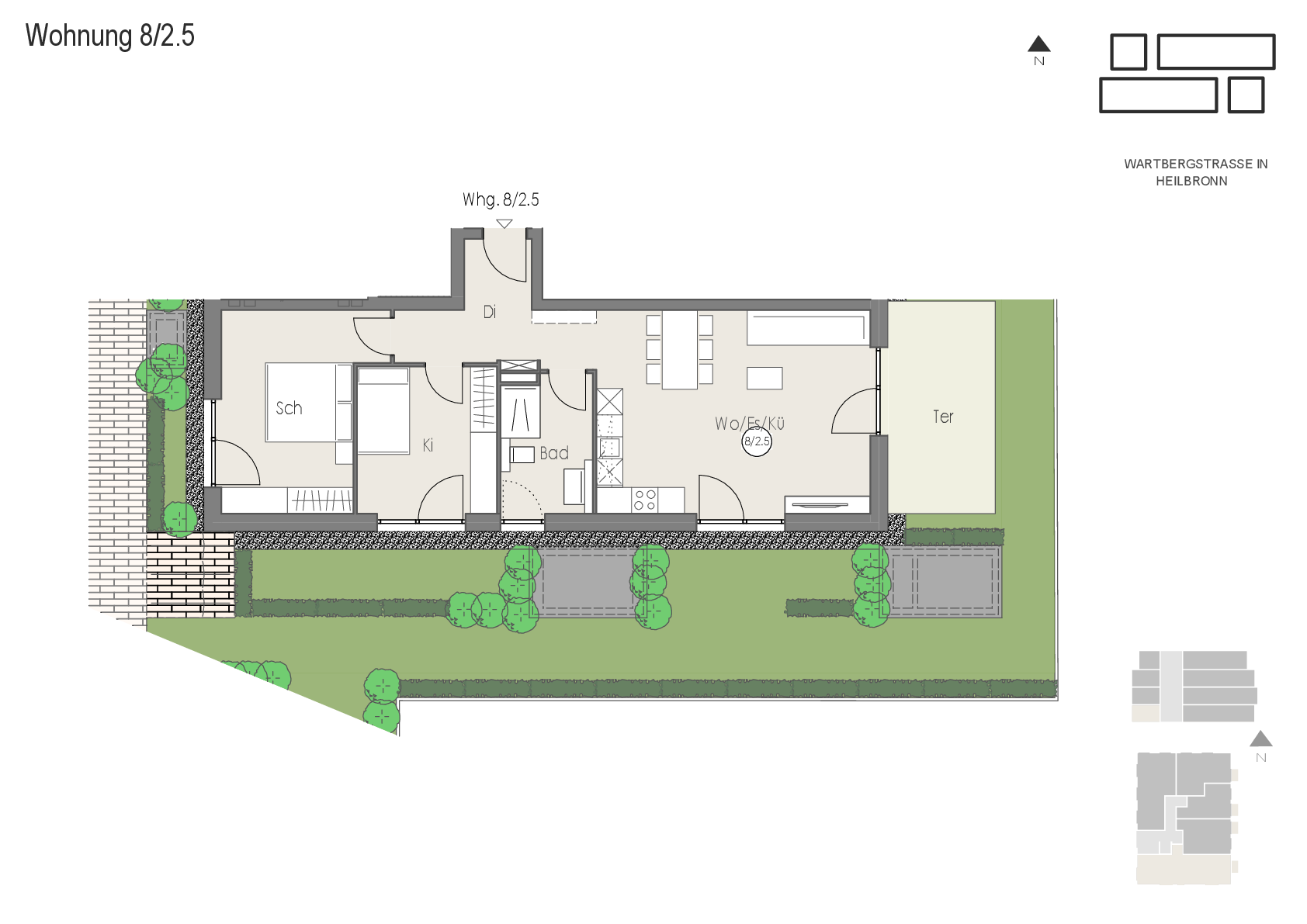 Wohnung Plan