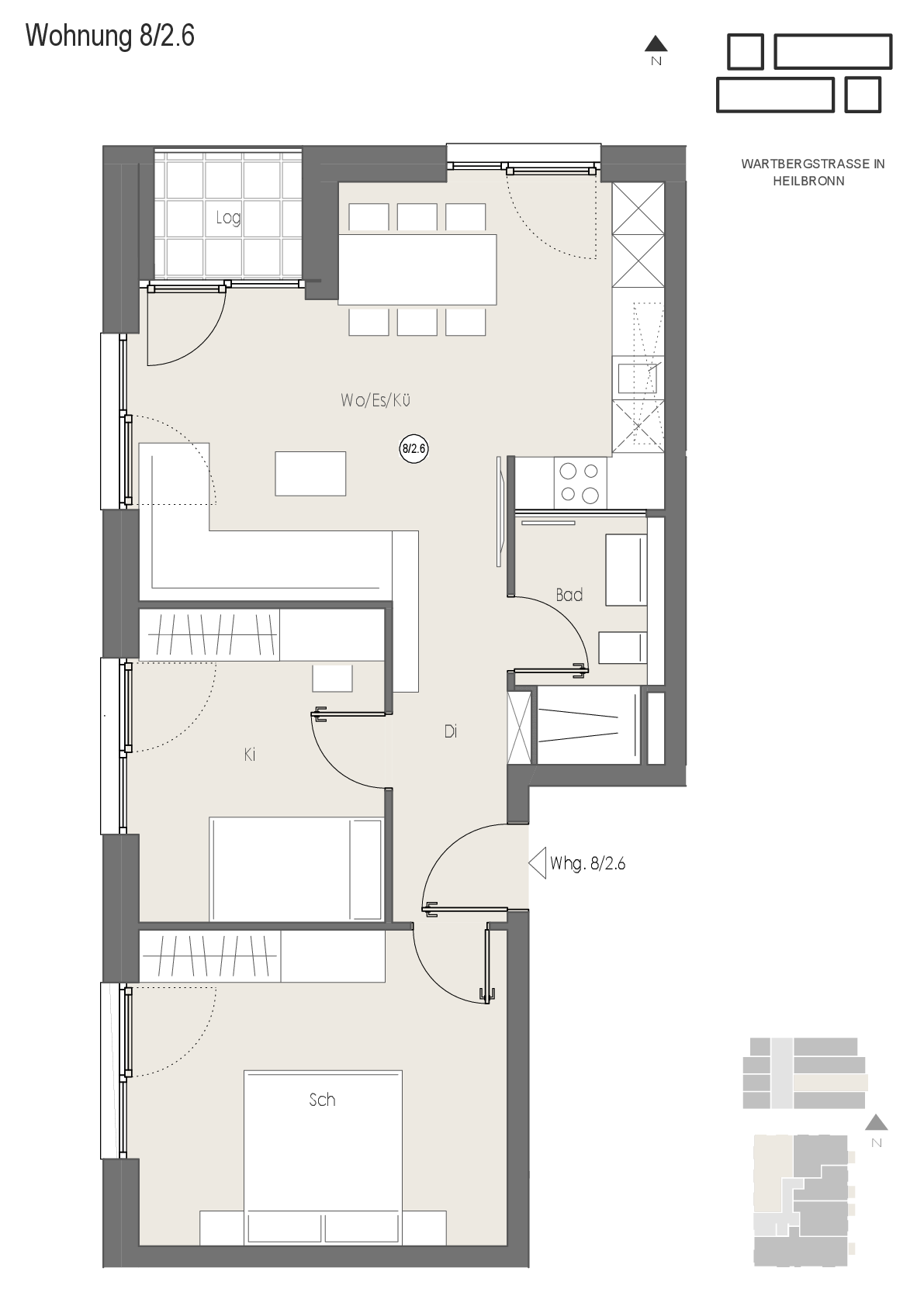 Wohnung Plan