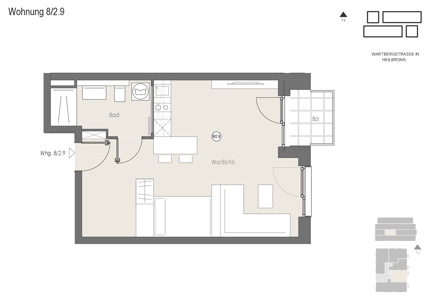 Wohnung Plan