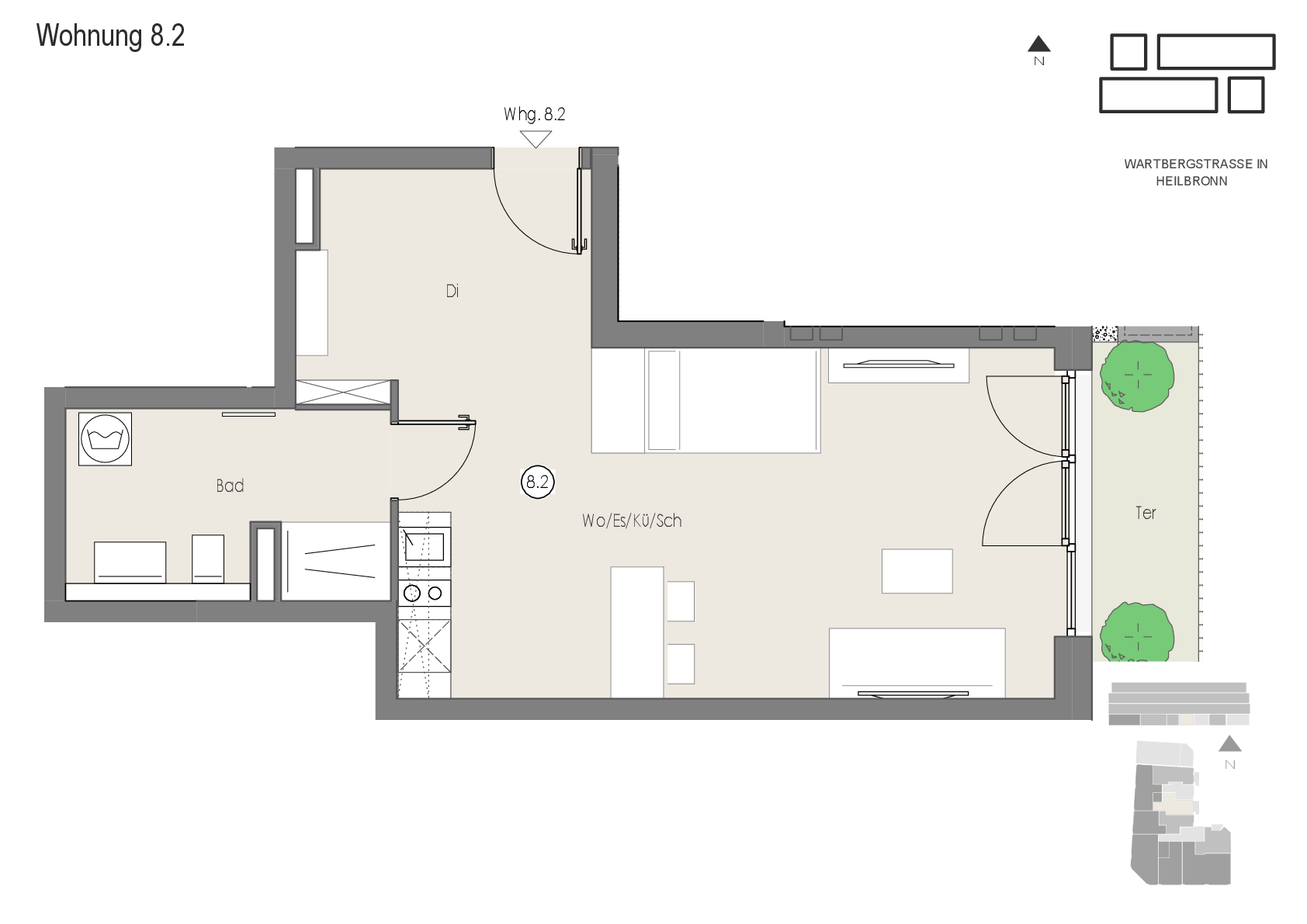 Wohnung Plan