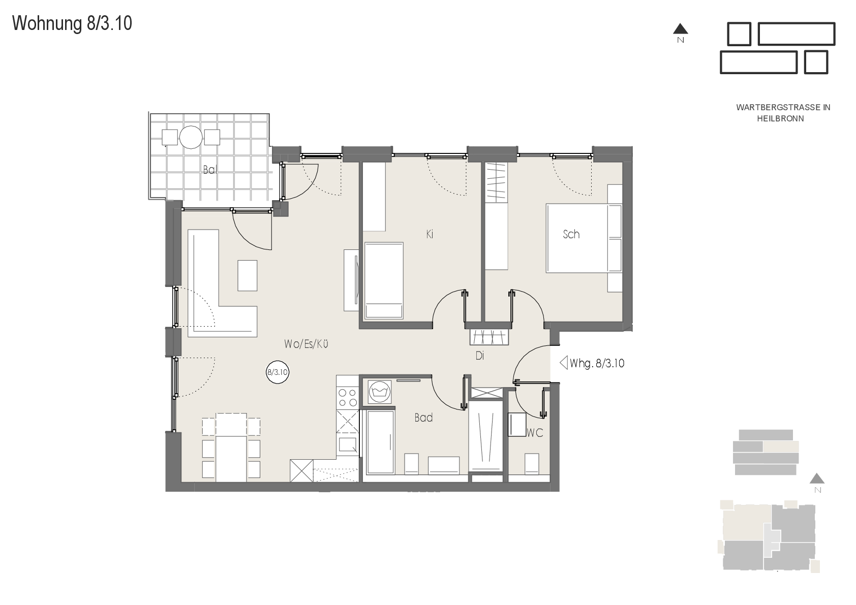 Wohnung Plan