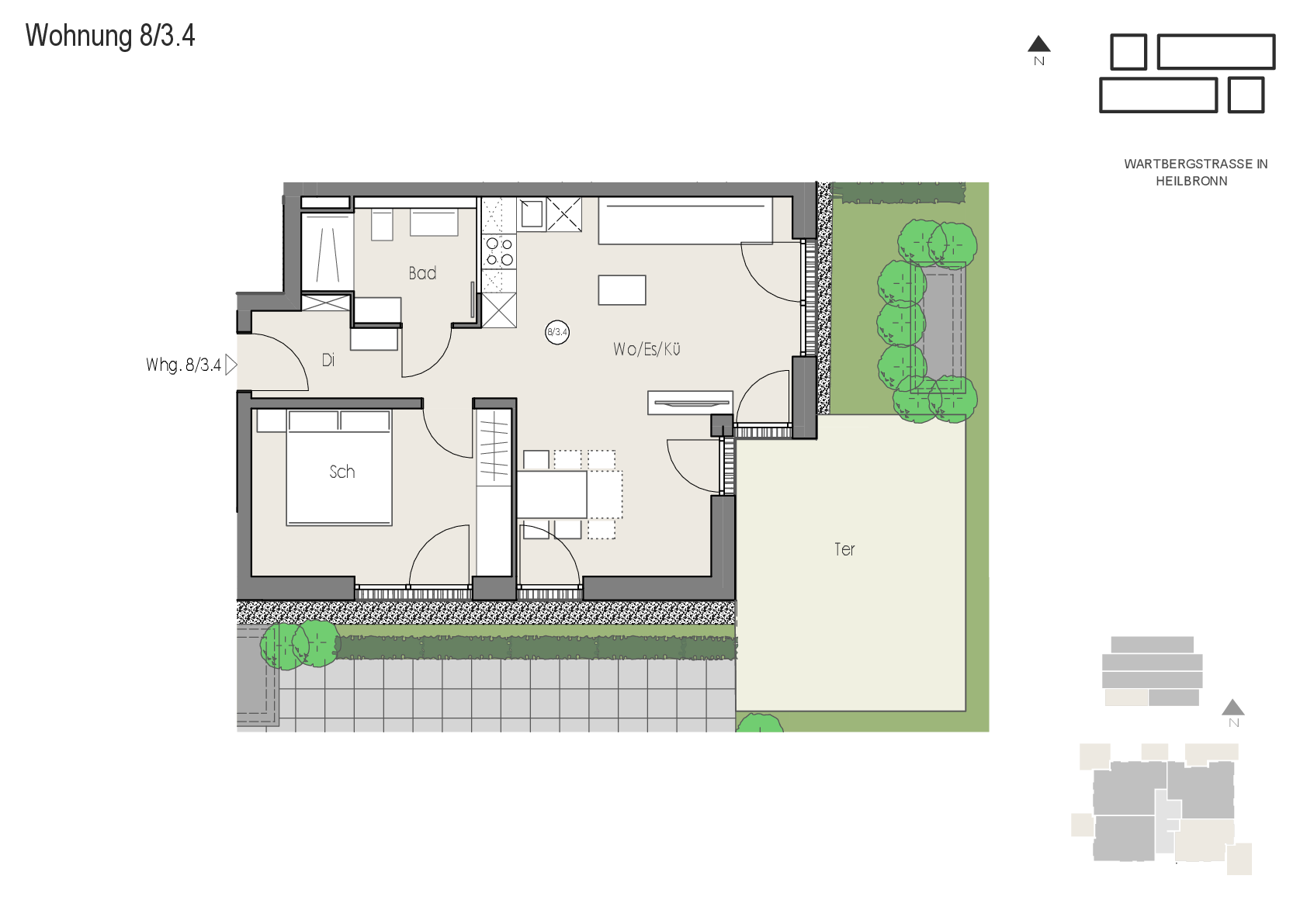 Wohnung Plan