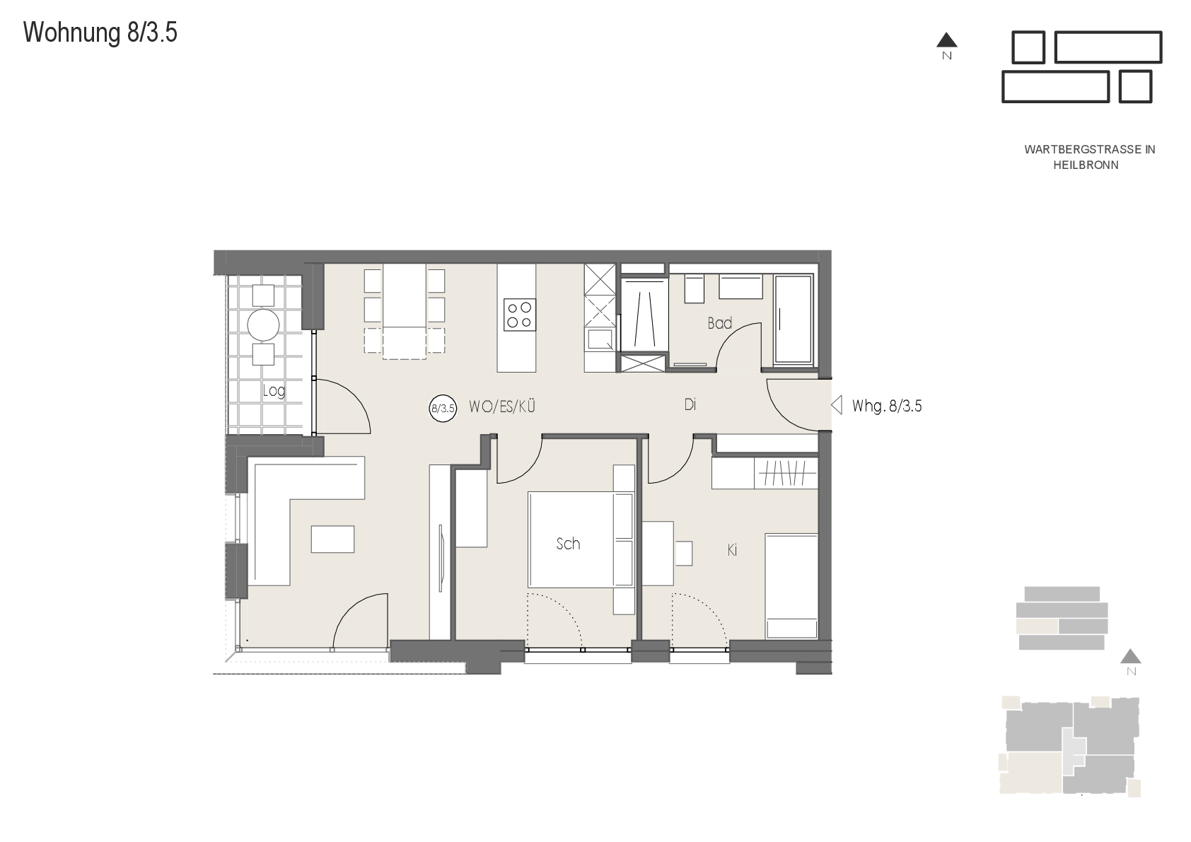 Wohnung Plan