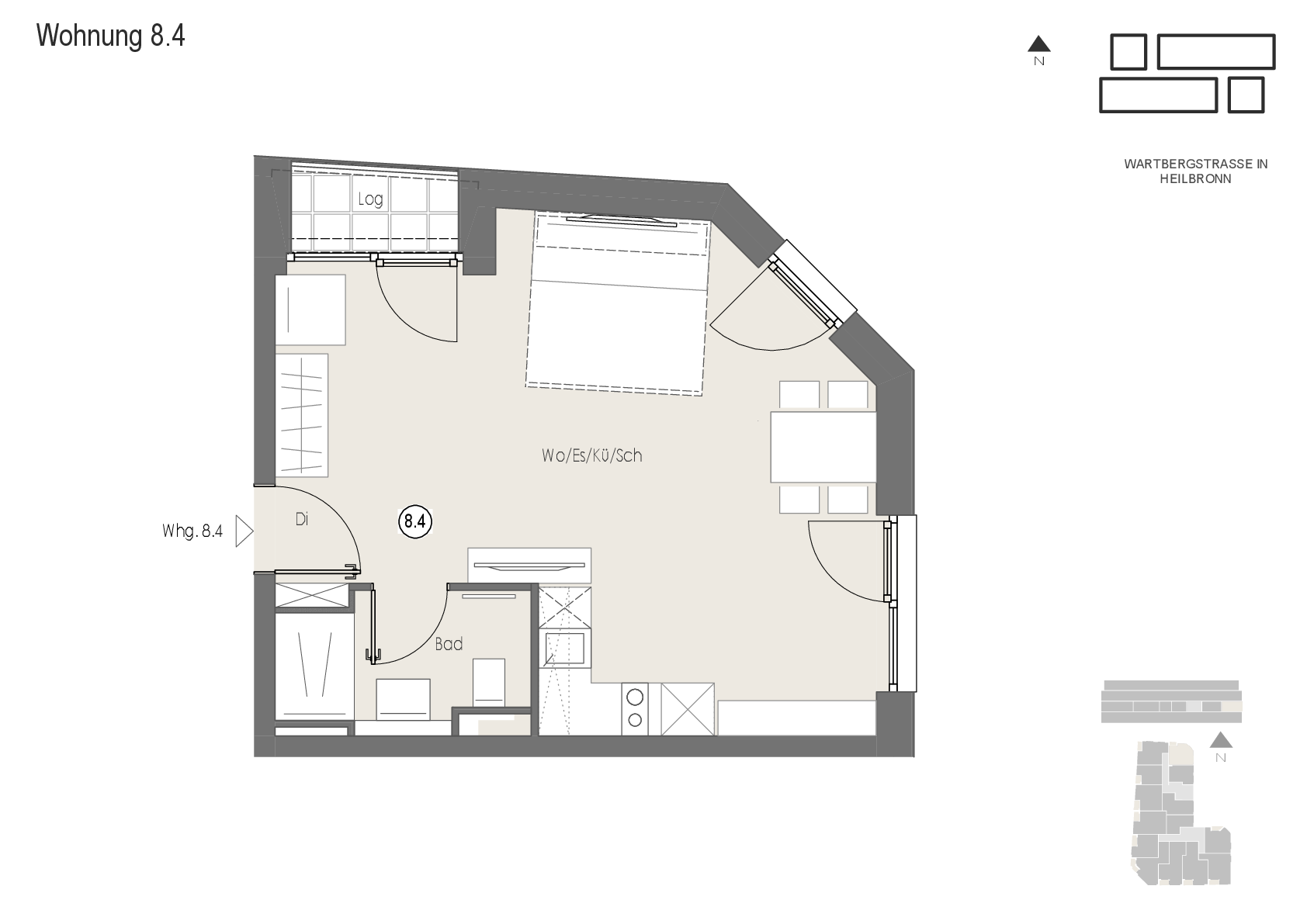 Wohnung Plan