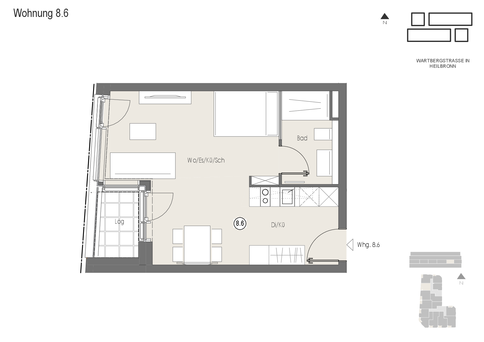 Wohnung Plan