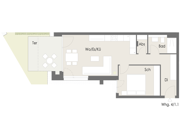 Wohnung Plan