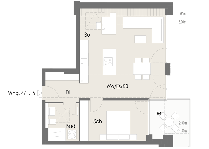 Wohnung Plan