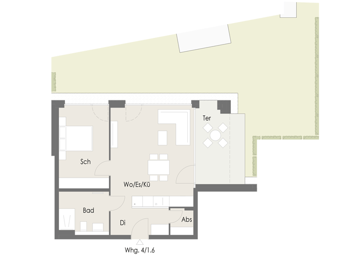 Wohnung Plan