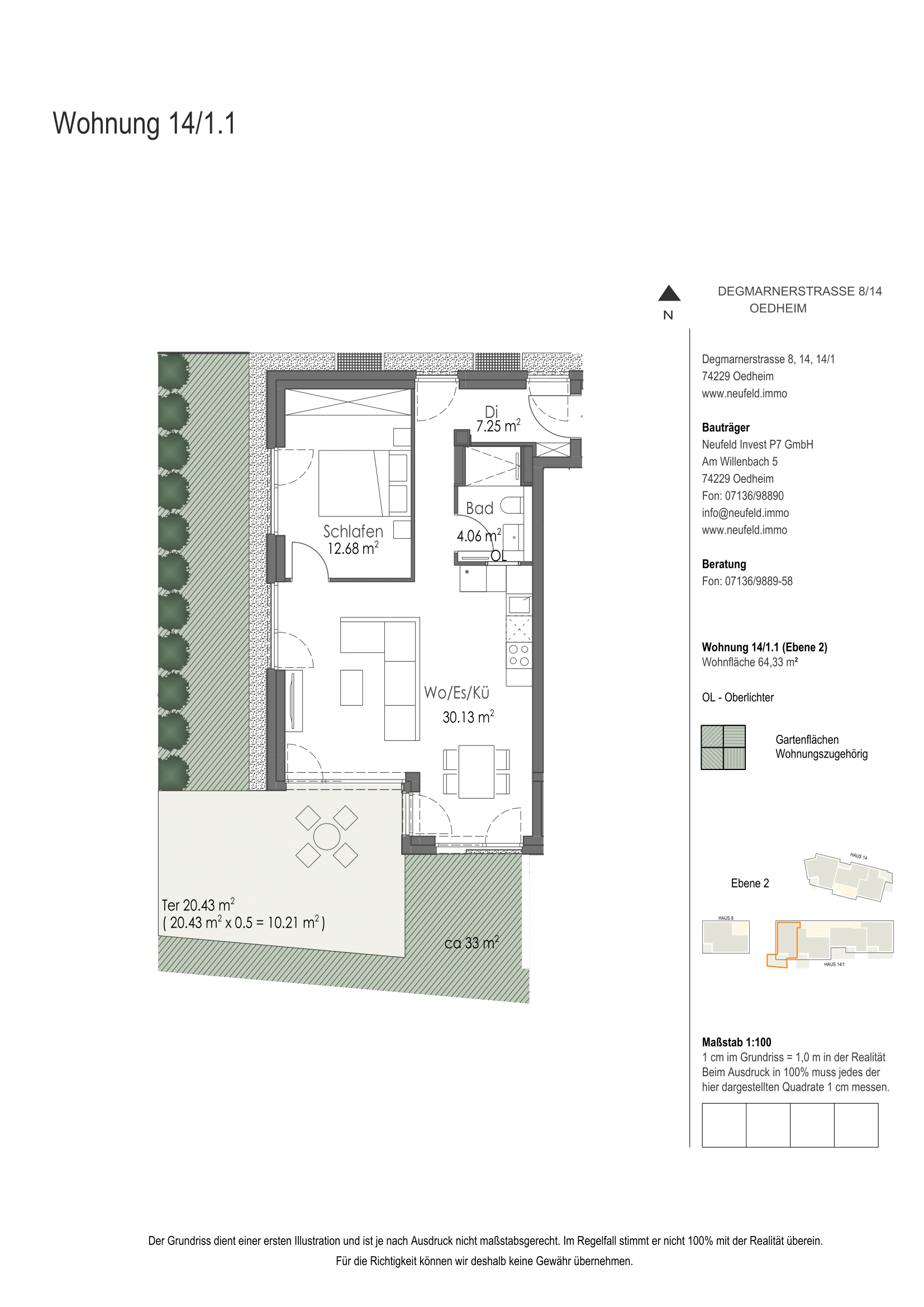 Wohnung Plan