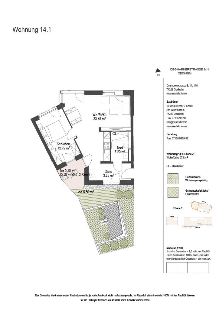 Wohnung Plan