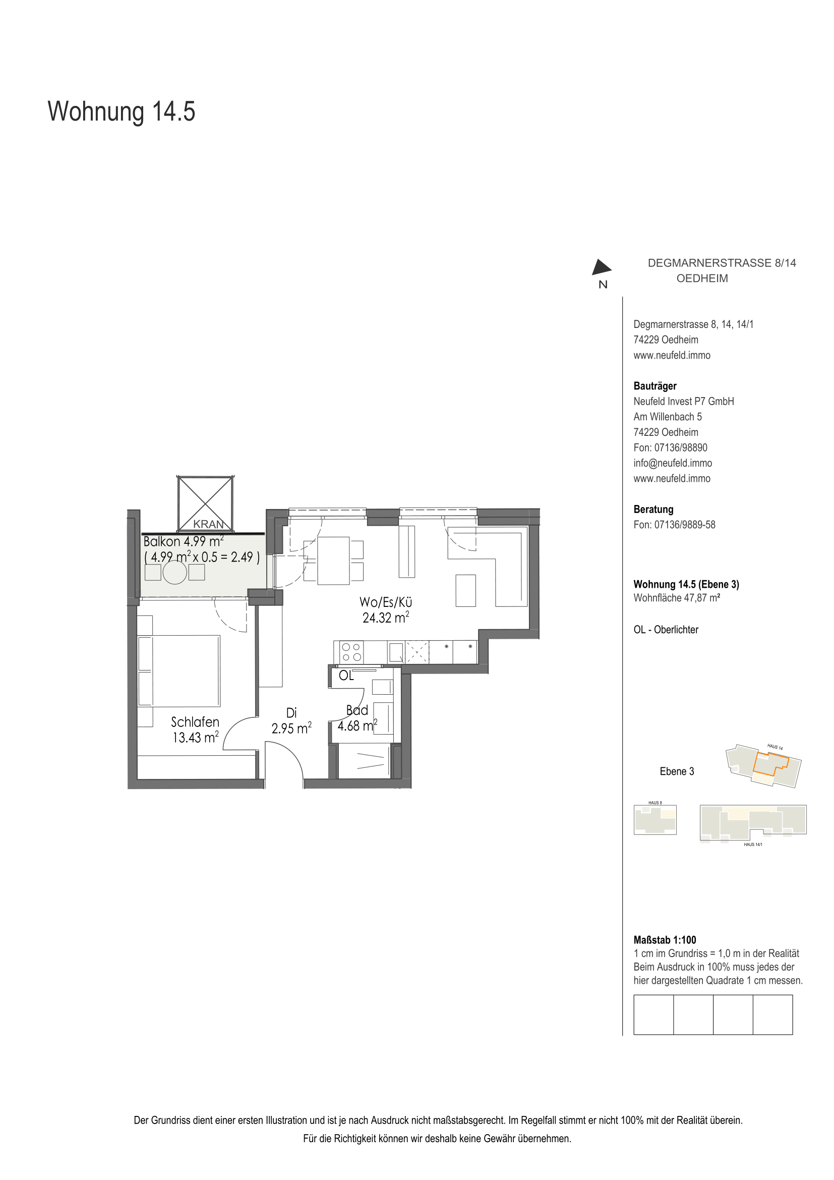 Wohnung Plan