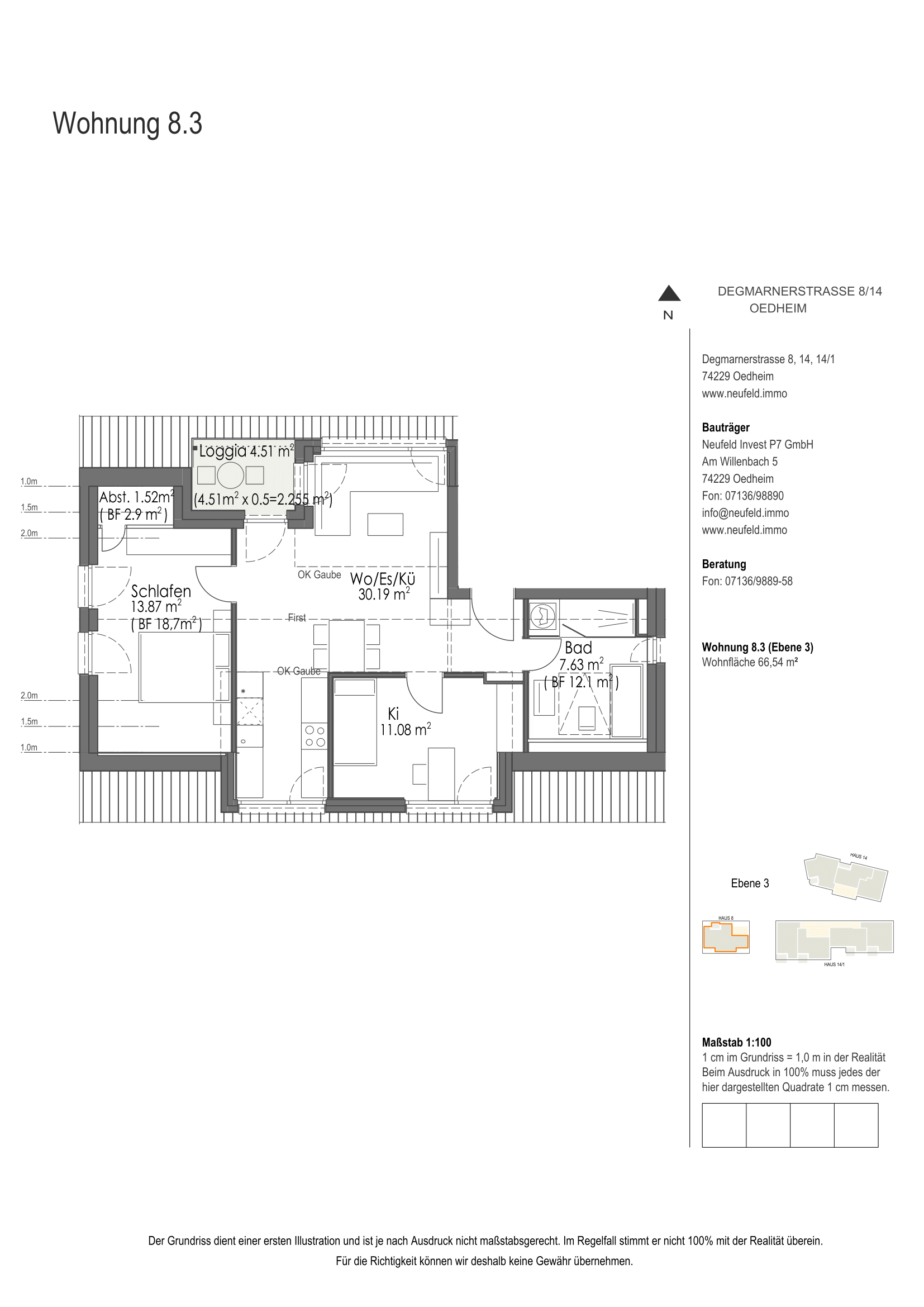 Wohnung Plan